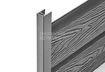 Заборная панель EasyDecking Wood-X 146×20×3010 мм, Серый 5