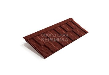 Композитная черепица Metrotile METROVIKSEN Красный 1