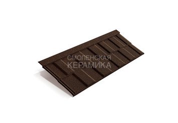 Композитная черепица Metrotile METROVIKSEN Айрон-барк 1