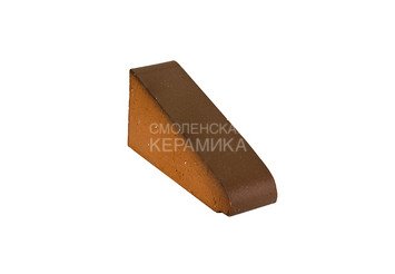 Дополняющий профильный кирпич ZG Clinker К20 коричневый 1
