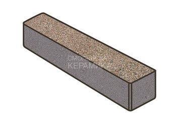 Тротуарная плитка Готика, Ригель Premiun Gold, 360x80x100 мм, цвет Голд 5 1