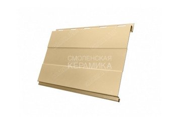 Сайдинг GL Print Вертикаль 0,5мм желтый матовый 4