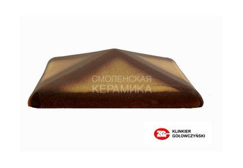 Колпак для забора ZG Clinker клинкерный С38 желтый тушевой 1