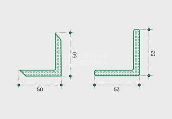Углы EasyDecking Wood-X 50×50×3010 мм, Бежевый 6