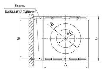 Площадка монтажная (430 + нерж./1.5) Ф140х210 3