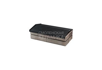 Парапет Zking Bona 255х510 на 1 кирпич черный 2