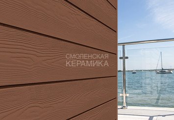 Доска Cedral Click Wood 3600 mm C30 Тёплая земля 1