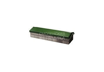 Парапет Zking Bona 130х510 на 0,5 кирпич зеленый 1