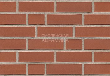 Клинкерный кирпич Feldhaus Klinker K400NF carmesi liso 1