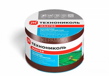 Лента кровельная NICOBAND 10см x 10м (коричневый) (353833) 1