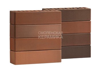 Кирпич лицевой керамический VOLGABRICK 0.7НФ Флэш М200 гладкий 3
