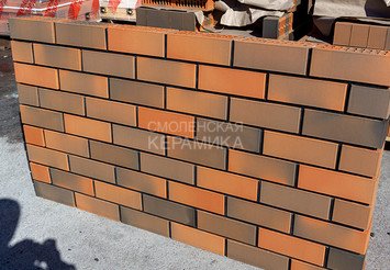 Кирпич лицевой Красная Гвардия 1,4 НФ, Флеш Аккорд гладкий 6