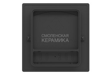 Дверка ВЕЗУВИЙ каминная 281 (Антрацит) 2