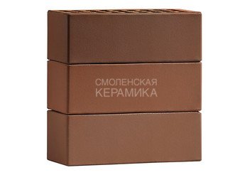 Кирпич лицевой керамический VOLGABRICK 1.4НФ Флэш М200 гладкий 1