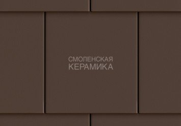 Цементно-песчаная черепица рядовая BRAAS Тегалит, тёмно-коричневый 3