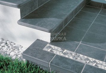 Ступень флорентинер угловая Stroeher 9331(845) nero 1