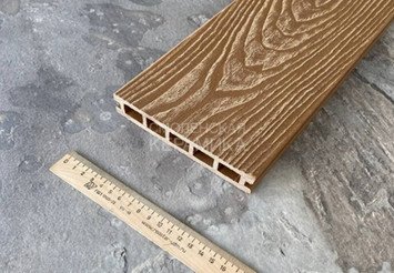 Террасная доска Latitudo 3D-Wood, 150х24х3000 мм, Орех 4