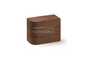 Кирпич печной полнотелый радиусный КС-Керамик 