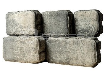 Тротуарная плитка BRAER Ривьера, Color Mix Туман 4