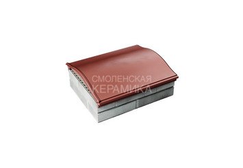 Парапет Zking Monblan 385х510 на 1,5 кирпича красный 2