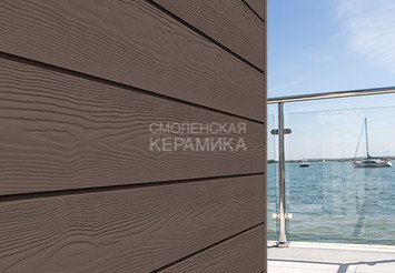 Доска Cedral Click Wood 3600 mm C21 Коричневая глина 1