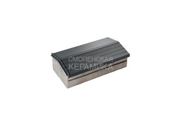 Парапет Zking Bona 255х510 на 1 кирпич серый 1