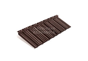 Композитная черепица Metrotile METROSHAKE II Коричневый 1