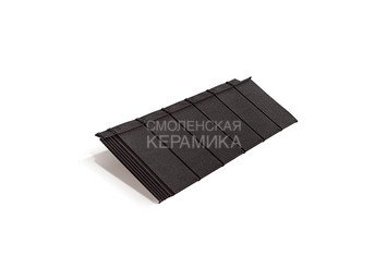 Композитная черепица Metrotile IPANEL Чёрный 1