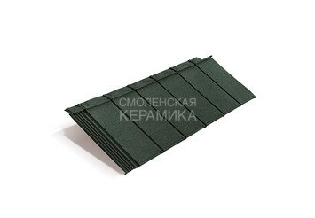 Композитная черепица Metrotile IPANEL Тёмно-зелёный 1