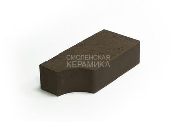 Кирпич печной фигурный LODE Brunis F 13, коричневый 2