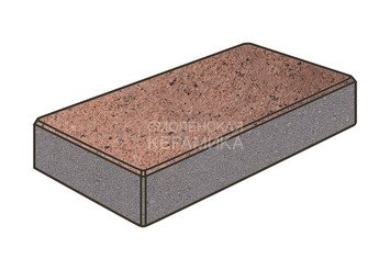 Тротуарная плитка Готика, Картано Premiun Gold, 300x150x60 мм, цвет Голд 15 1
