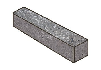 Гранитная тротуарная плитка Готика, Ригель Granite FINO, 360x80x80, Галенит 1