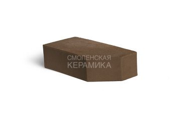 Кирпич печной фигурный LODE Brunis F 6, коричневый 1
