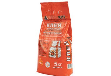 Клей жаростойкий усиленный «Терракот», 5 кг 1