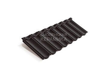 Композитная черепица Metrotile METOROMAN Чёрный 1