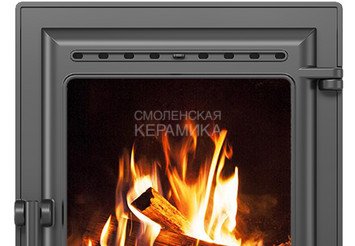 Дверка ЭВЕРЕСТ каминная 320 (Антрацит) 2