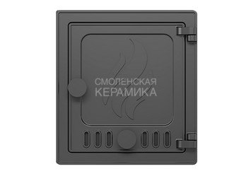 Дверка АСТОН печная ДТ-4 (Антрацит) 1