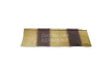 Композитная черепица Metrotile ISLATE Цедар-браун 1
