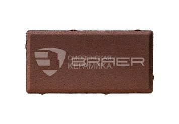 Тротуарная плитка BRAER Прямоугольник Красный, 40 мм 2