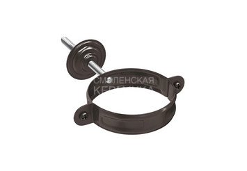Хомут с комплектом крепления (4) 90, AQUASYSTEM (Polyester), темно-коричневый 1