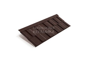 Композитная черепица Metrotile METROVIKSEN Коричневый 1