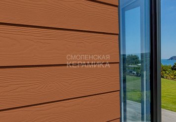 Доска Cedral Lap Wood 3600 mm C32 Бурая земля 1