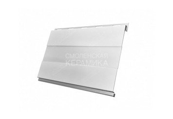 Сайдинг GL Optima Вертикаль gofr,line,prof 0,45мм белый глянцевый 4