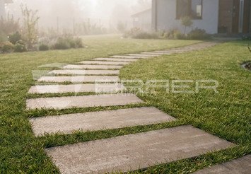 Тротуарная плитка Сити 900 х 400, Color Mix Миндаль, 80 мм 5
