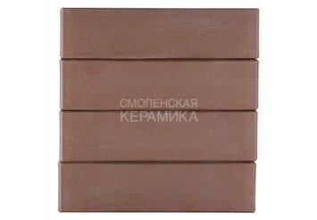 Клинкер фасадный ЛСР «Мюнхен» коричневый гладкий 3