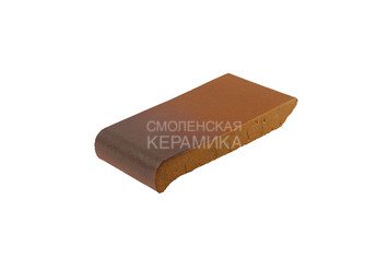 Подоконник клинкерный ZG Clinker ОК23 каштановый 1