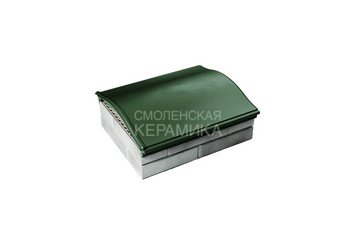 Парапет Zking Monblan 385х510 на 1,5 кирпича зеленый 2