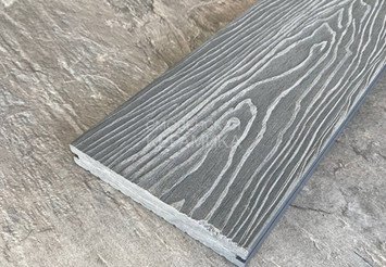Террасная доска Latitudo Solid полнотелая 150x21x4000 мм, Серый 2