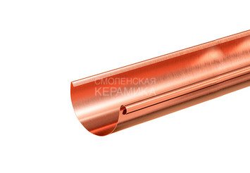 Желоб водосточный (3.0 м) 150, AQUASYSTEM (Медь) 1