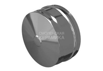 Заглушка внешняя д/трубы (430/0,5 мм) Ф80 (нижняя) 1